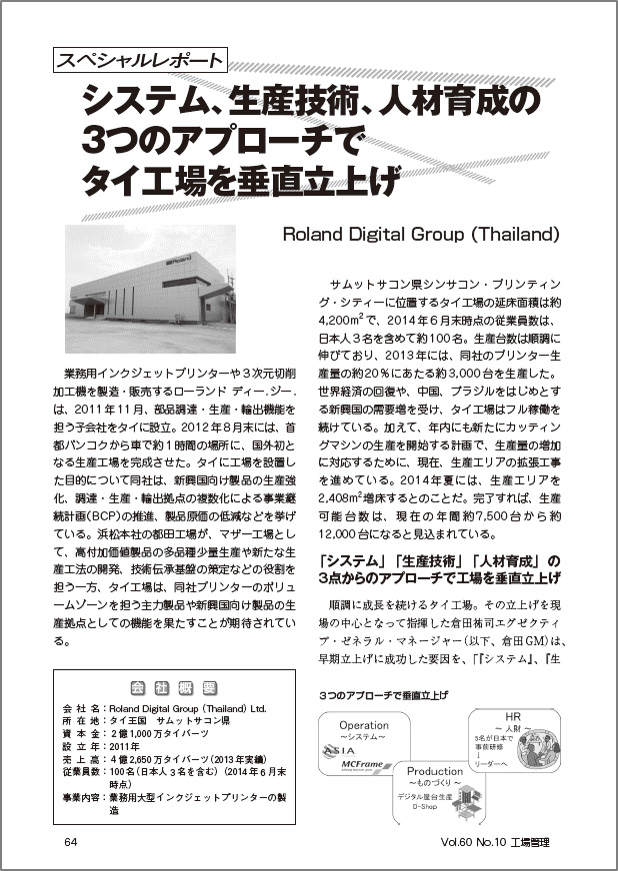 【海外拠点システム導入事例】Roland Digital Group（Thailand）様